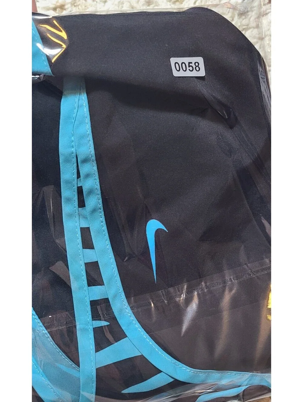 Nike Dri-FIT Women's Athletic Shorts Black and Blue Size Small